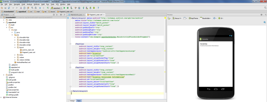 Cómo crear una aplicación desde cero con Android Studio - Programando a ...